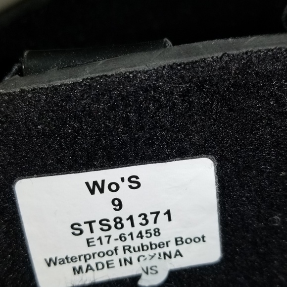 Sperry rain boots size 9 - Picture 5 of 7